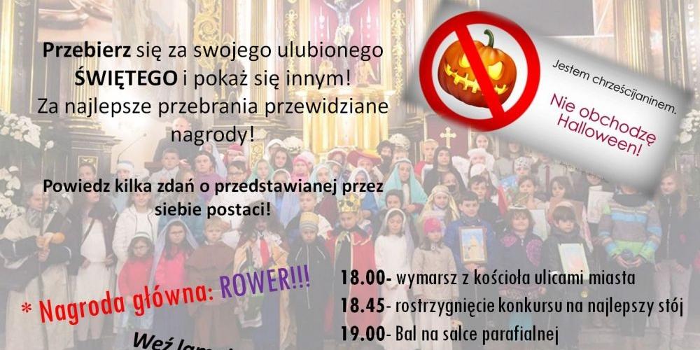 Marsze Świętych - alternatywa dla Halloween
