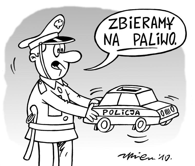 Nie ma kasy na paliwo,  nie ma na patrole