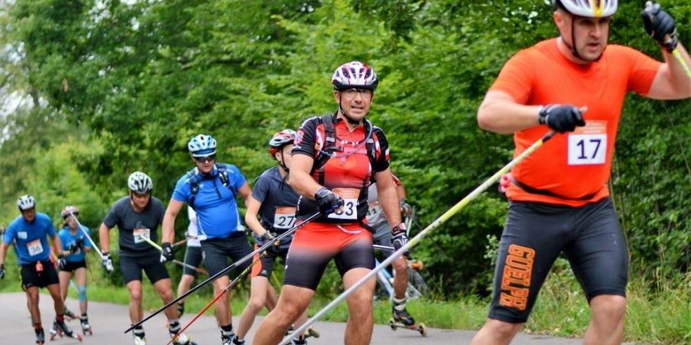 Nasz nartorolkarz Na ultramaratonie