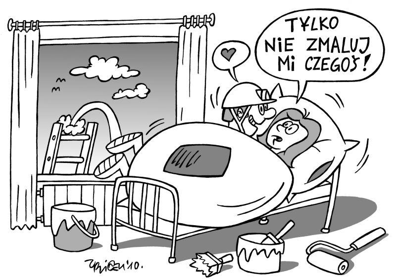 Zaloty z rusztowania
