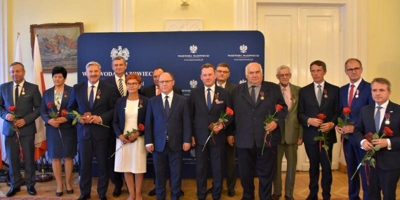 Złoty medal dla wójta Bielan