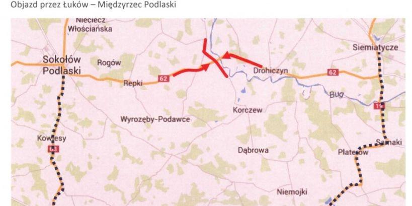 Uwaga! Nowa blokada (pow. sokołowski)