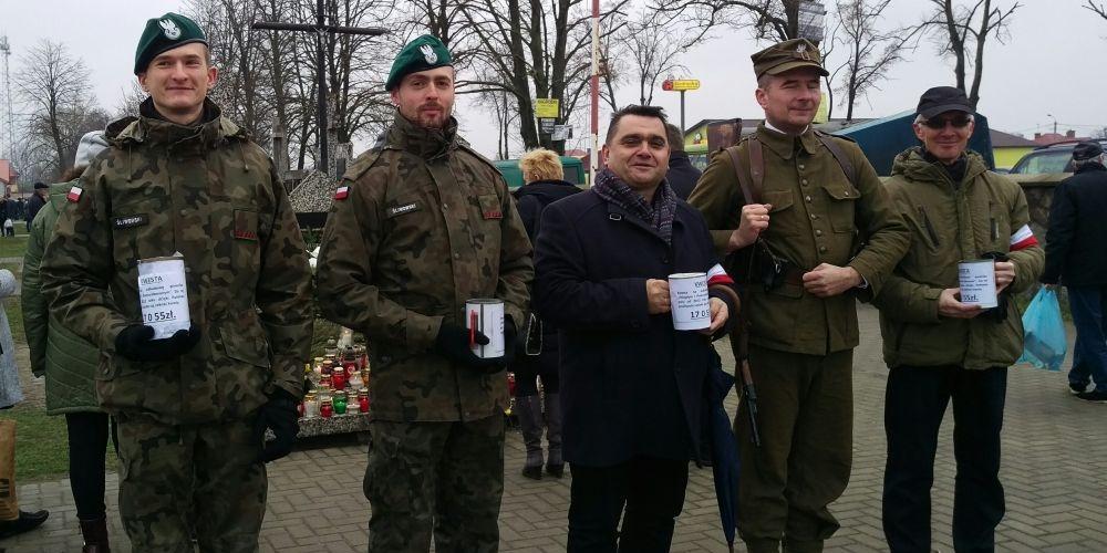Wyniki kwesty w Węgrowie i w Łochowie