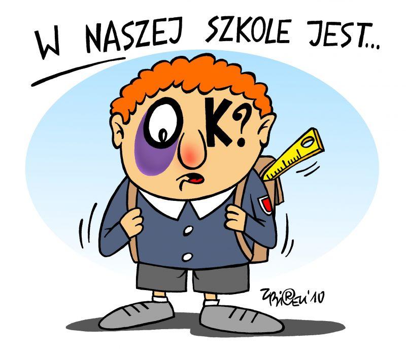 Szkoła  nie widzi problemu?