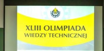 Nasi uczniowie w finale Olimpiady Wiedzy Technicznej