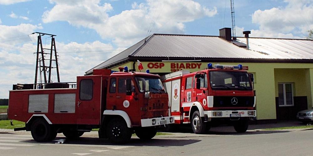 Biardy, gmina Łuków:Strażacy zapraszają na festyn
