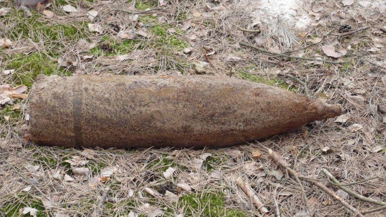 Znalazł 50-kilogramową bombę!