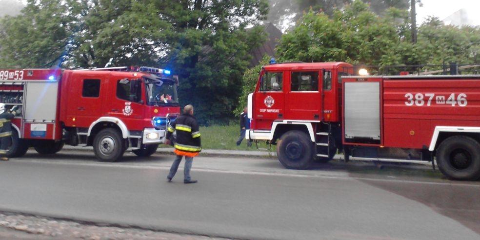 Pożar w Niwiskach