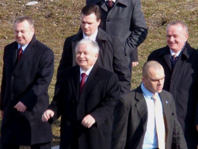 Lech Kaczyński w Siedlcach 