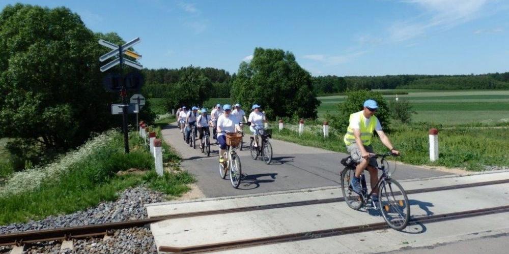 Samorządowcy na rowerach