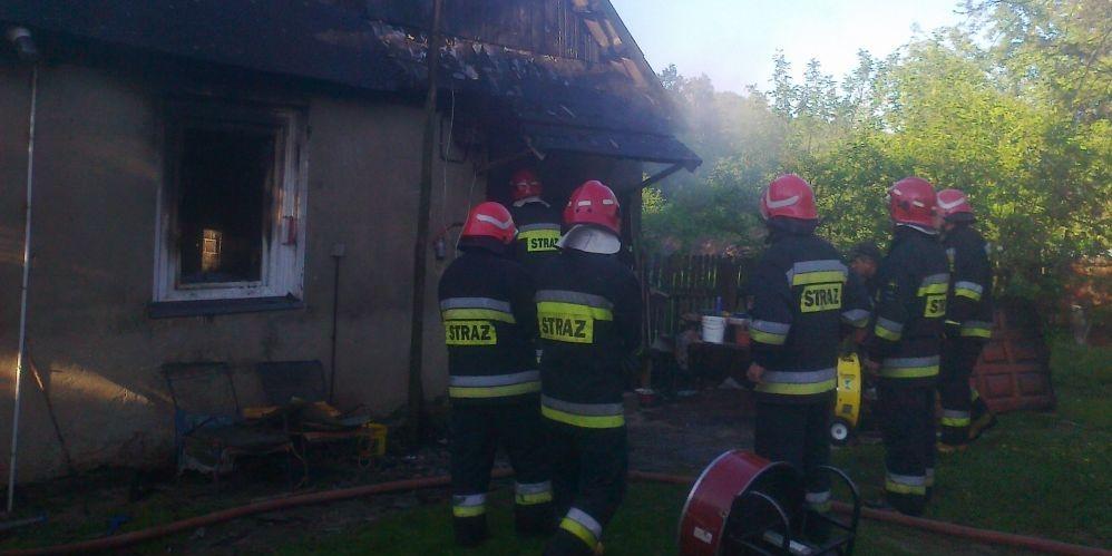 Pożar w Woli Wodyńskiej