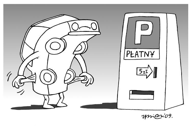 Płatne parkingi?
