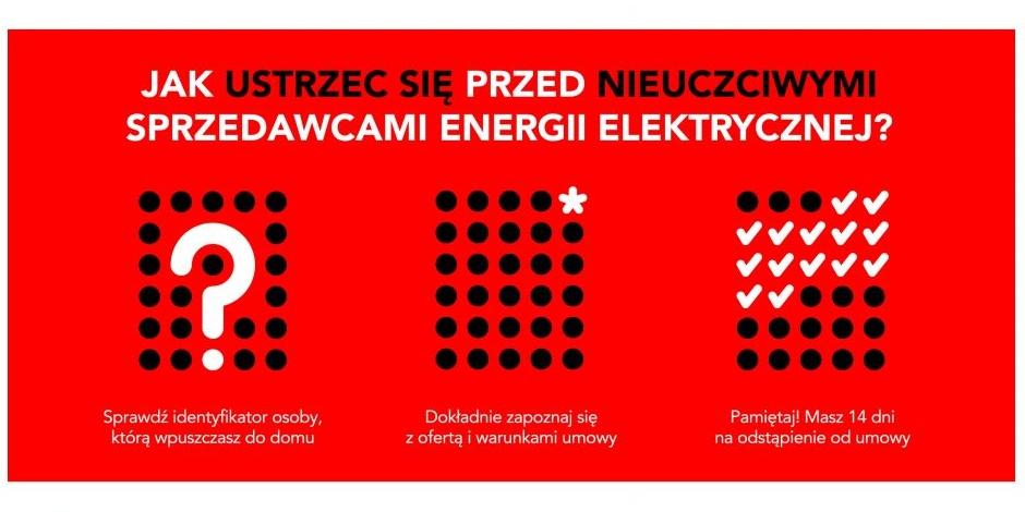 PGE ostrzega klientów...  Uważajcie na oszustów!