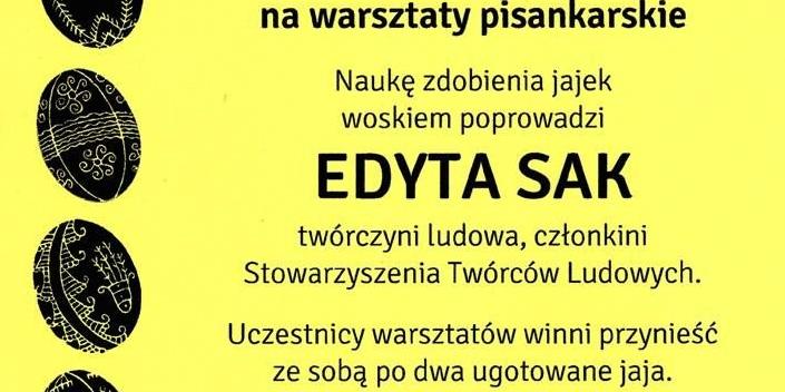 Pisanki woskiem malowane