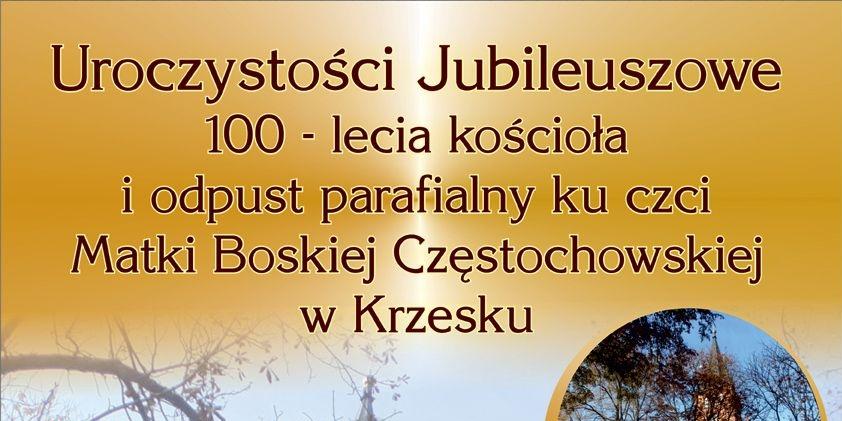 100-lecie kościoła w Krzesku