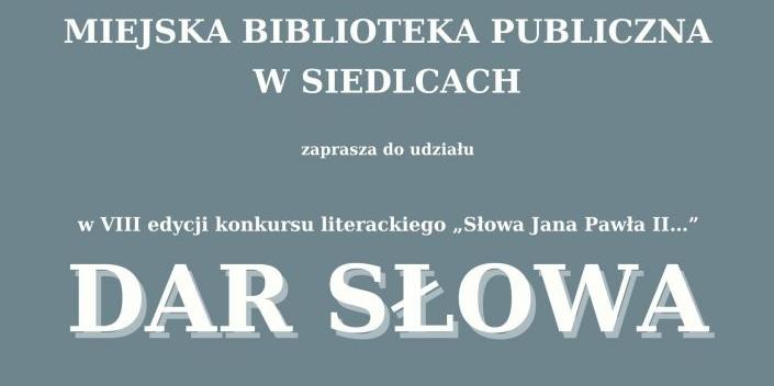 Dar słowa Jana Pawła II