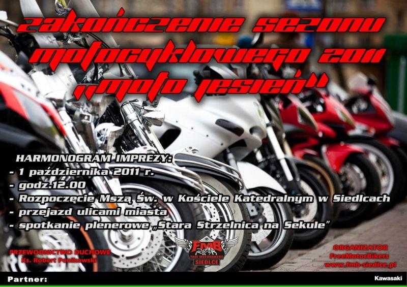 Zakończenie sezonu motocyklowego