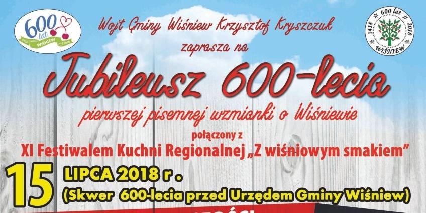 Wiśniew: Jubileusz z wisienką w tle