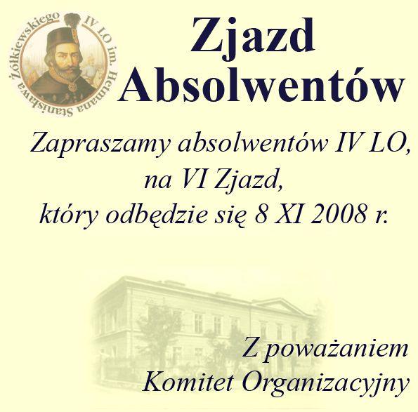 VI zjazd absolwentów IV LO