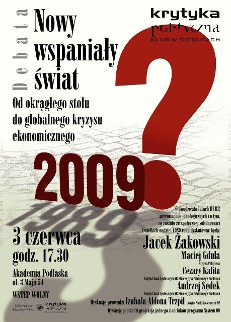 W 20. rocznicę zmian ustrojowych w Polsce 