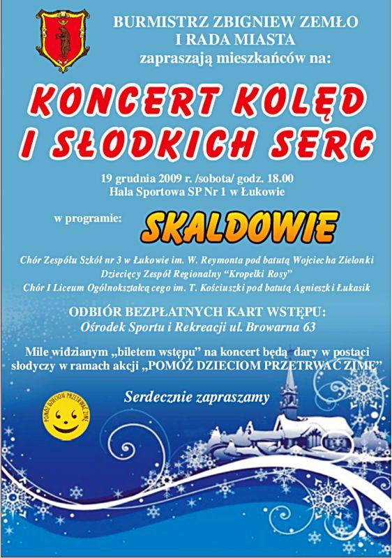 Na koncercie za czekoladki