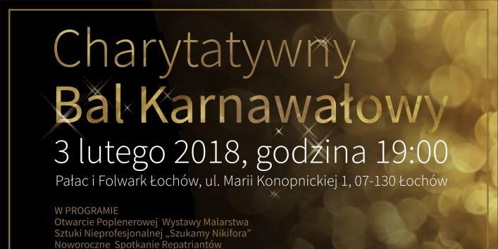 Karnawałowy bal charytatywny w Łochowie