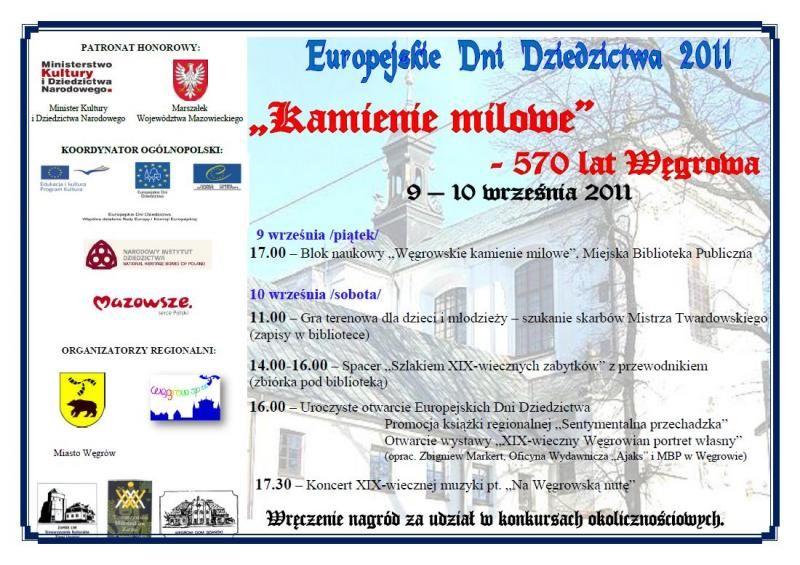 570 lat Węgrowa Kamieniem Milowym