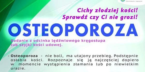 Bezpłatne badanie osteoporozy