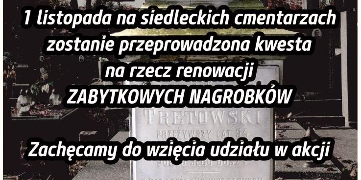Ratujmy zabytkowe nagrobki!