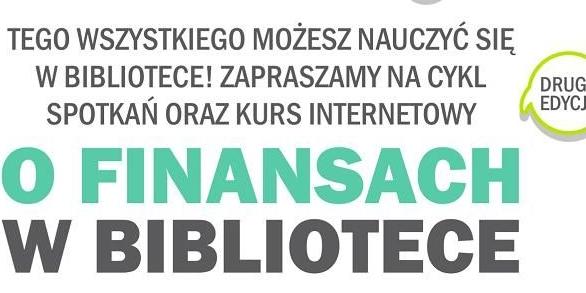 O finansach w bibliotece