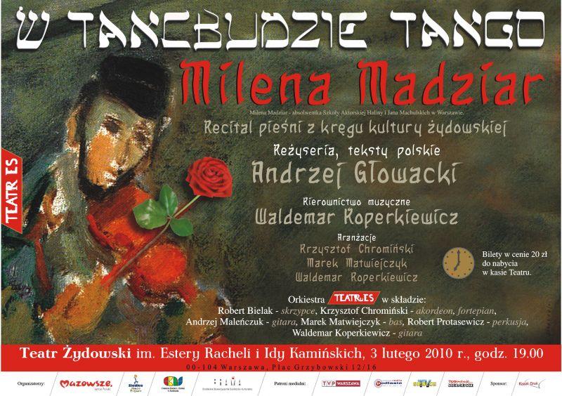 Milena Madziar w Teatrze Żydowskim 