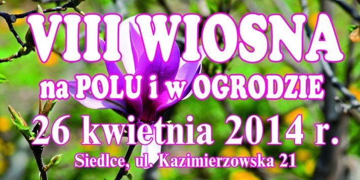 Wiosna na polu i w ogrodzie