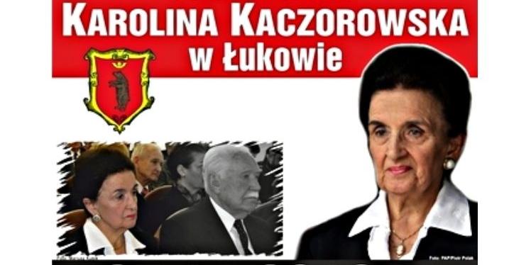 Karolina Kaczorowska w Łukowie