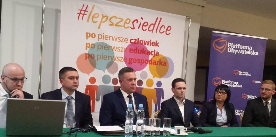 Lepsze Siedlce według PO
