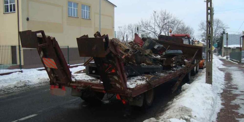 Pługiem w volvo