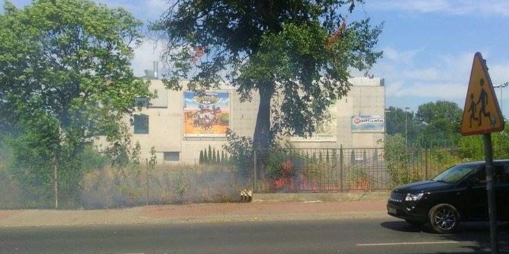 Pożar na ul. Starowiejskiej