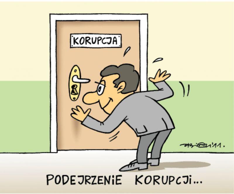 Podejrzenie korupcji