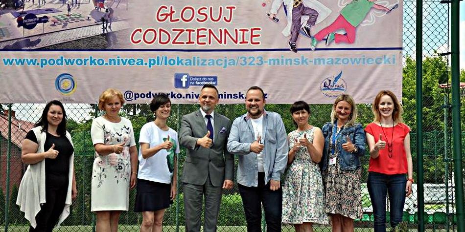 W Mińsku Mazowieckim:Możemy mieć podwórko marzeń
