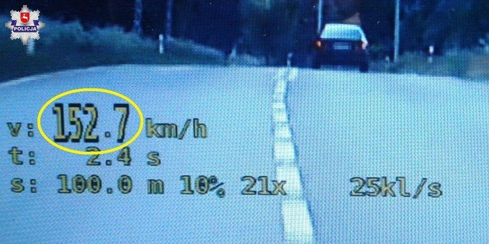 Pędził 150 km/h w terenie zabudowanym