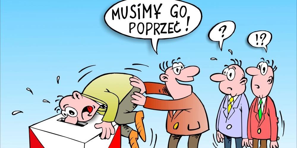 Pod groźbą?