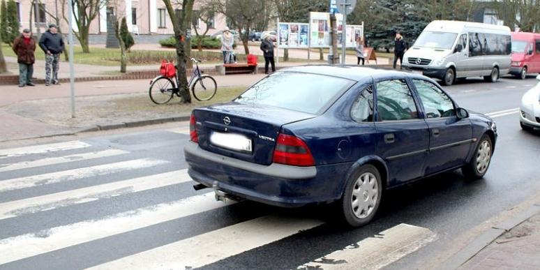 Potrącona na pasach