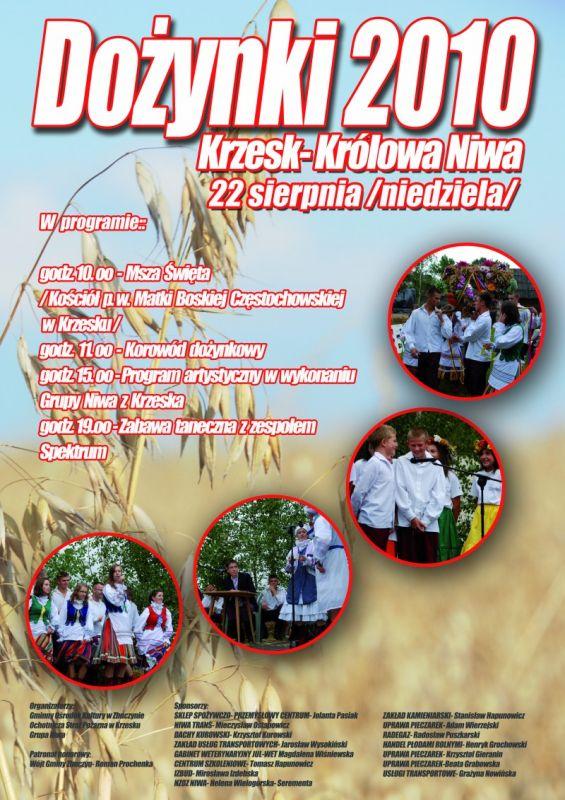 Zaproszenie na Dożynki