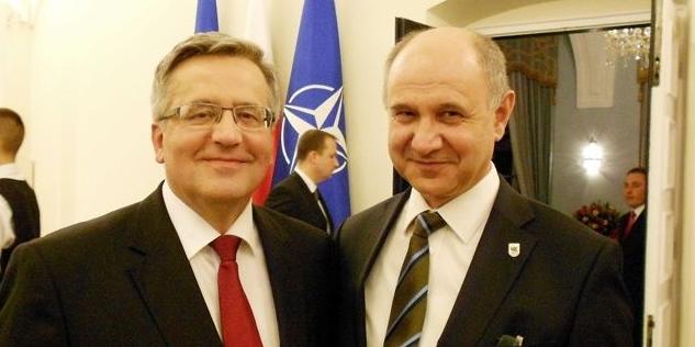 Starosta na obiedzie u Prezydenta RP