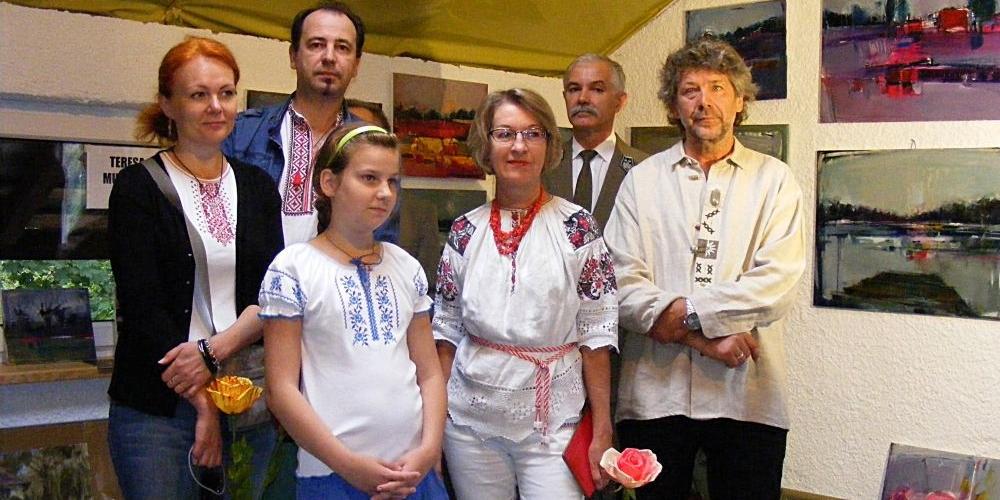 Malarze w Proszewie, obrazy w dworku