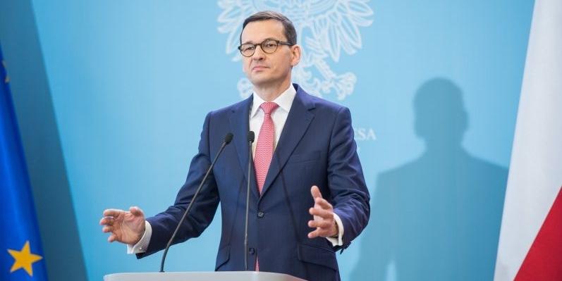 Premier w Łukowie