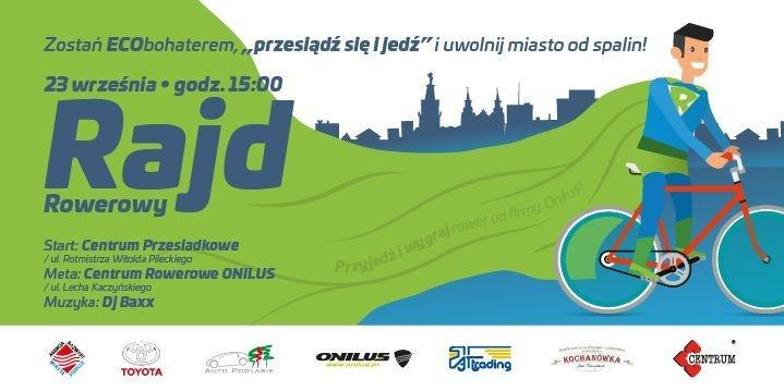 Rajd rowerowy  w ramach Europejskiego Tygodnia Zrównoważonego Transportu