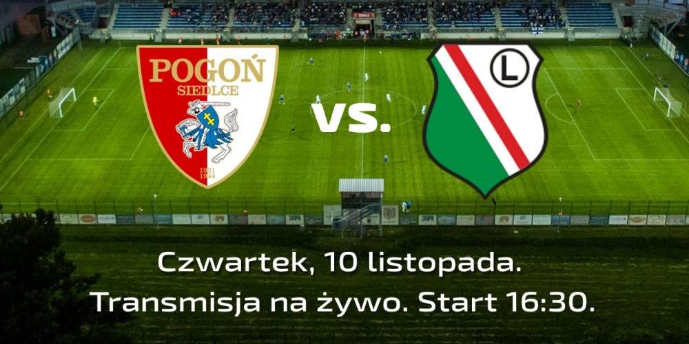 Będzie transmisja z meczu Pogoń-Legia