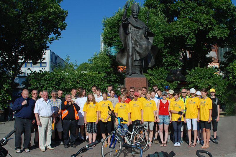 Pielgrzymi-cykliści wyruszyli na Jasną Górę!