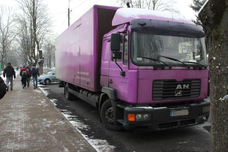Śmierć pod kołami ciężarówki