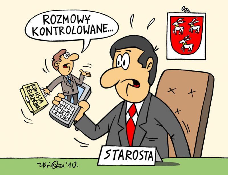 Gorący telefon starosty